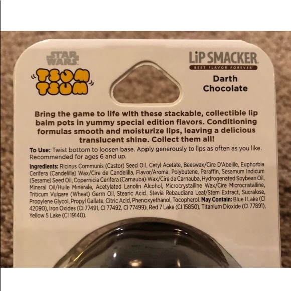 Darth Vader Star Wars Tsum Tsum Lip Smacker NEW! - Picture 8 of 8